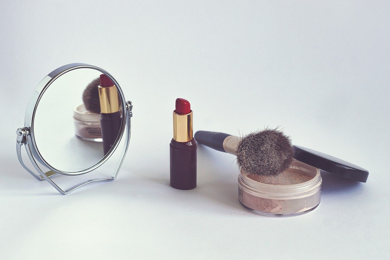 Powder and Lipstick