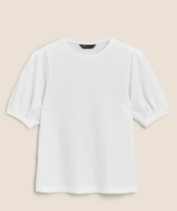 Cream M&S Crew Neck